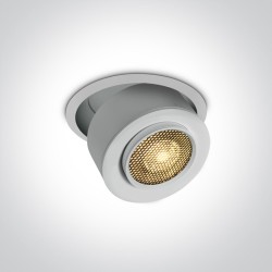 SPOT LED COB 15W BLANC ENCASTRE WW 15-45deg 230V HONEYCOMB