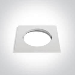 BASE BLANC DÉCORATIVE CARRÉE POUR 10105H / 10112HA