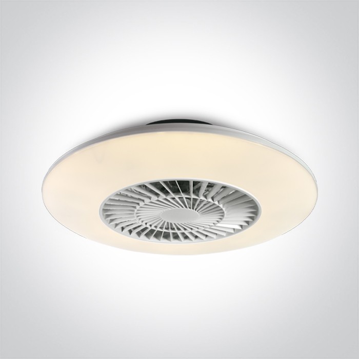 24002/W LUMIÈRE DE PLAFOND BLANCHE 30W VENTILATEUR 35W IP20 230v