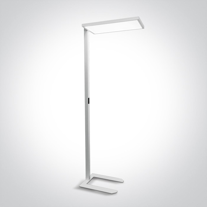 36002/W/C BLANC 60W CW FLOOR STAND UGR17 DIMMABLE 230V