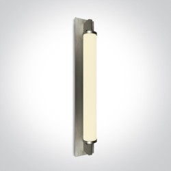 APPLIQUE RETRO CHROME 580mm BROSSÉ LED CW 18W IP44 230V