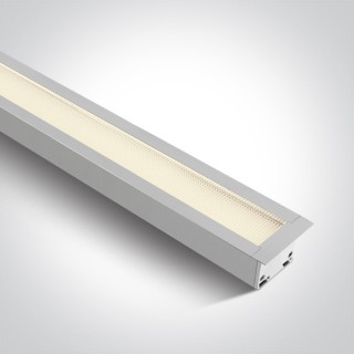 38145AR/W/V BLANC ENCASTRÉ UGR19 40W CCTV PV 230V