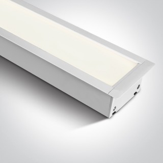 38152R/W/V BLANC ENCASTRÉ 40W CCTV PV 230V