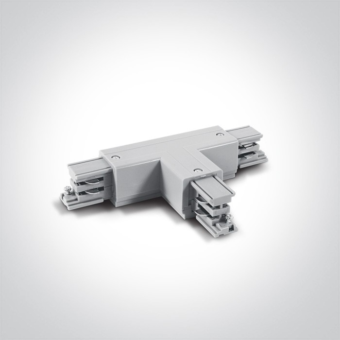 41016A/W/R BLANC CONNECTEUR T DROIT