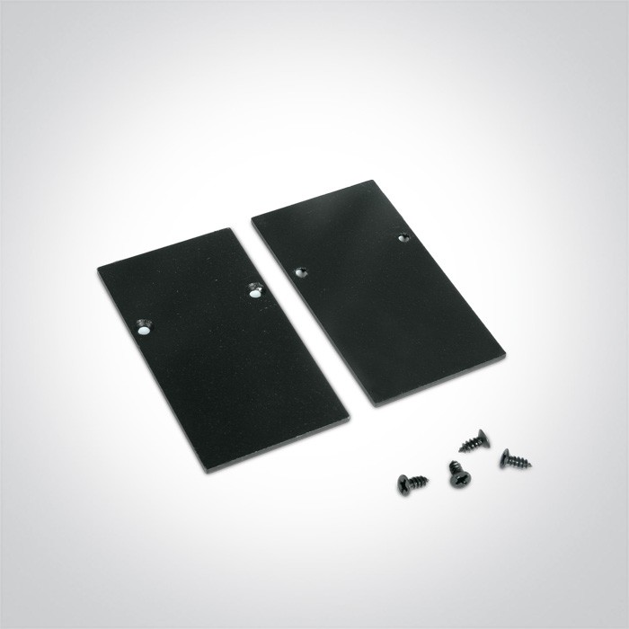 42002R/B BLACK MAGNETIC RECESSED PROFILE 2m 48V MAXI