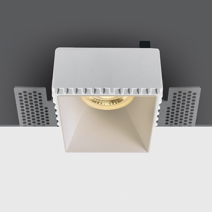 50105RM BLANC GU10 10W TRIMLESS DARK LIGHT SANS RÉFLECTEUR