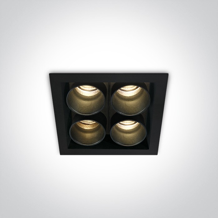 50406C/B/W BLACK 10W WW IP20 230V DARK LIGHT