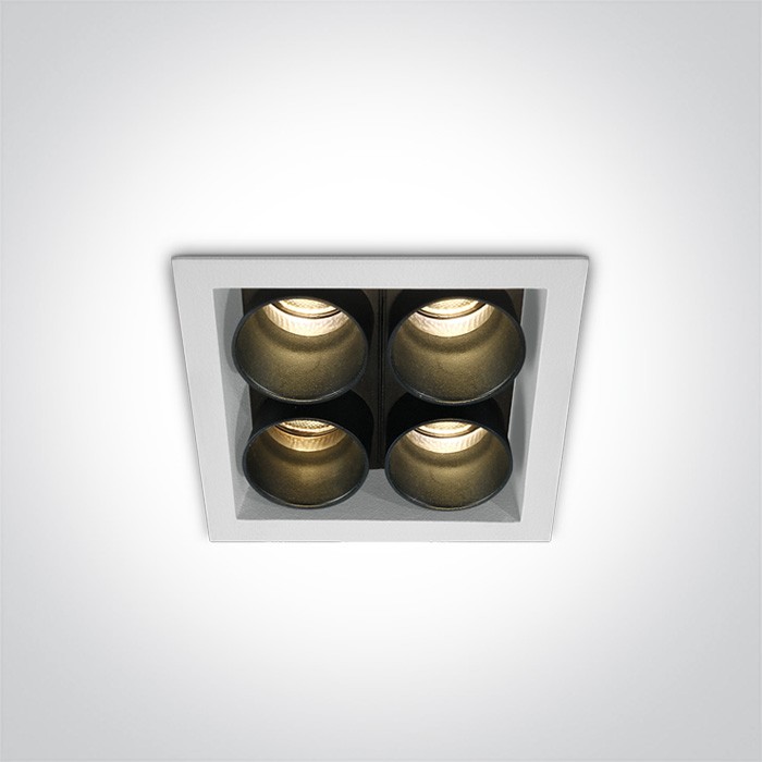 50406C/W/W BLANC 10W WW IP20 230V DARK LIGHT