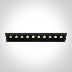 SPOT DECUPLE LED NOIR 10x2W WW 30deg IP20 700mA DIMMABLE