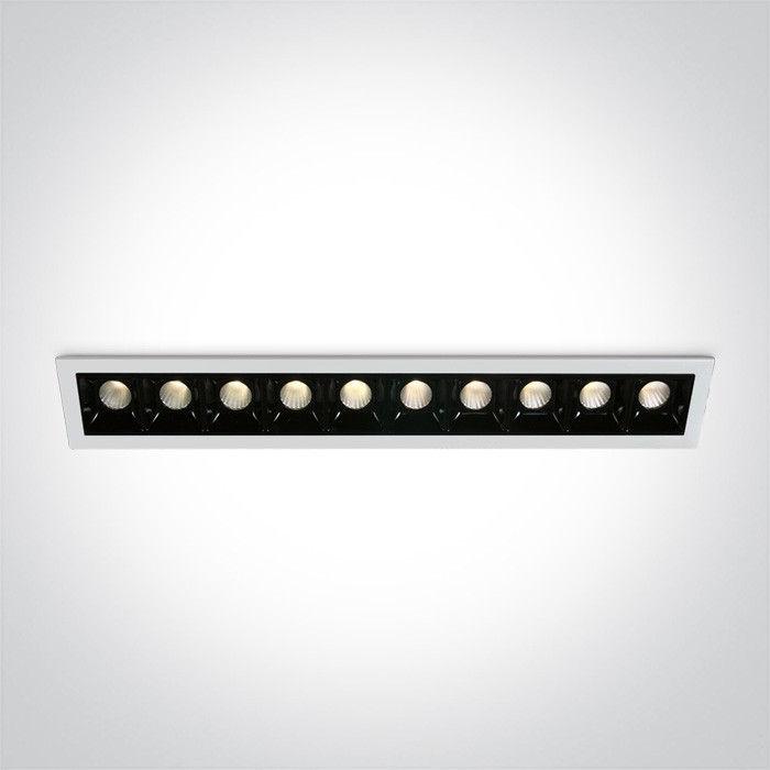 50902B/W/W LED BLANCHE 10x2W WW 30deg IP20 700mA DIMMABLE