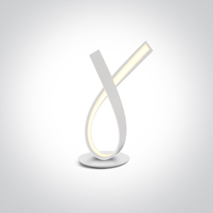 61086/W LAMPE DE TABLE LED BLANCHE 10W WW IP20 230V