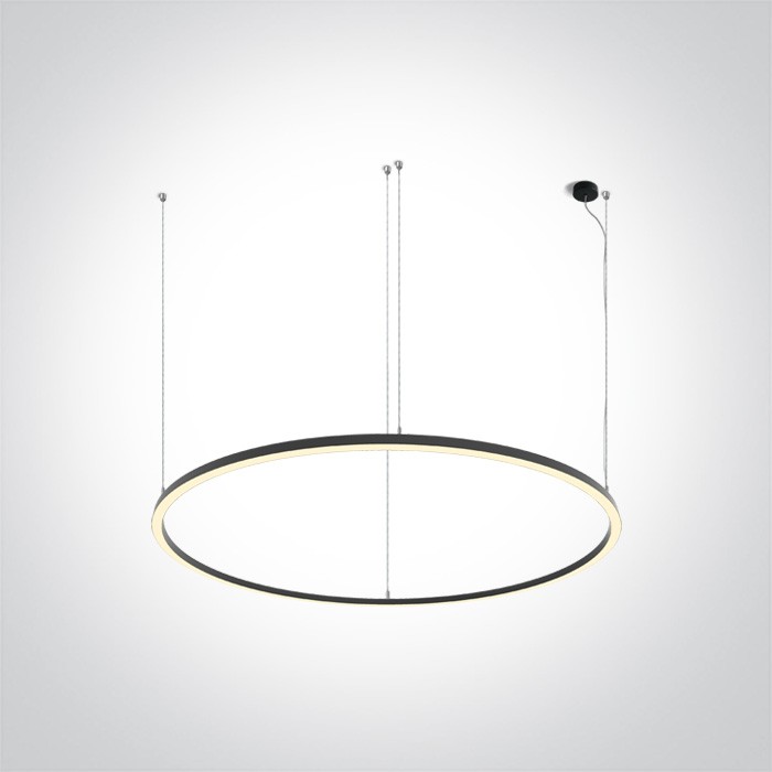 62156D/B/W NOIR PENDENTIF 100W WW IP20 230V