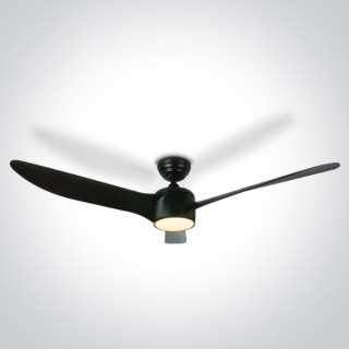 6306/B/V NOIR ABS ROD FAN 40W LED 22W CCTV IP20 230V