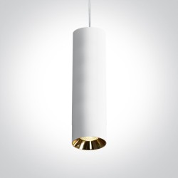 SUSPENSION TUBULAIRE SANS SOURCE BLANC GU10 10W DARK LIGHT
