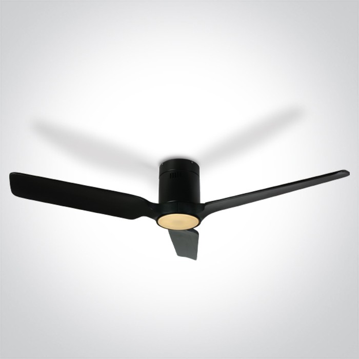 6310C/B/V BLACK WOOD BLACK CEILING FAN 35W LED 22W CCTV IP20 230V