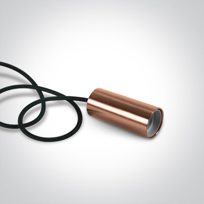 63124/CU PENDENTIF CUIVRE 20W E27