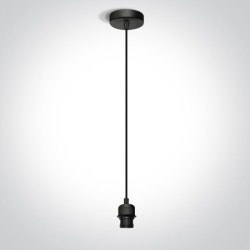 SUSPENSION AVEC DOUILLE NOIRE Max.20W E27