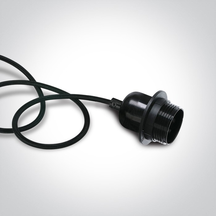 63126/B SUSPENSION NOIRE 20W E27