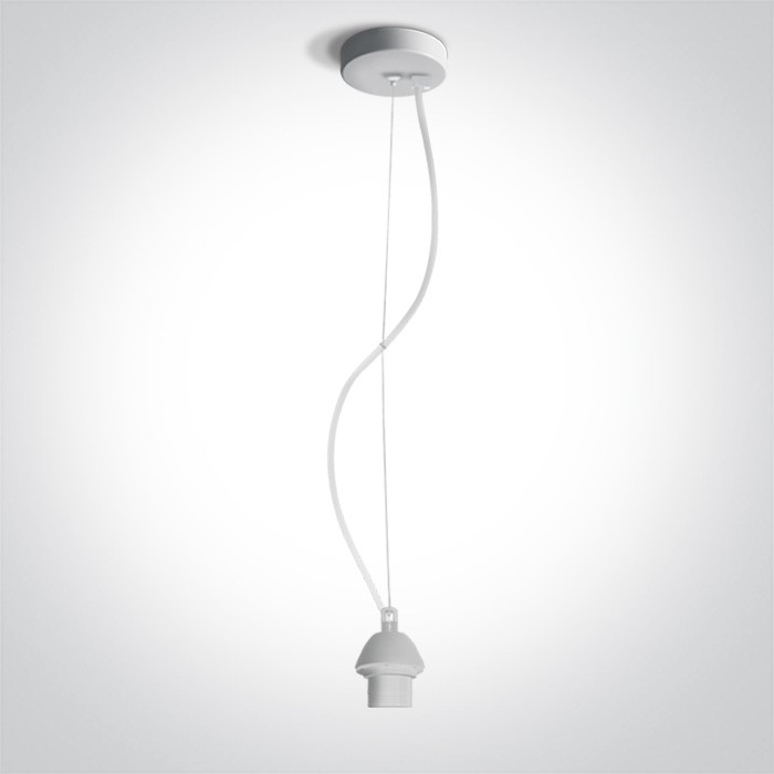 63126A/W BLANC PENDENTIF 20W E27