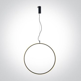 63152B/B/W BLACK RING 60cm 30W WW IP20 230V DIMMABLE