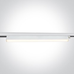 LINÉAIRE SUR RAIL 230Vac BLANC 48W CCTV IP20