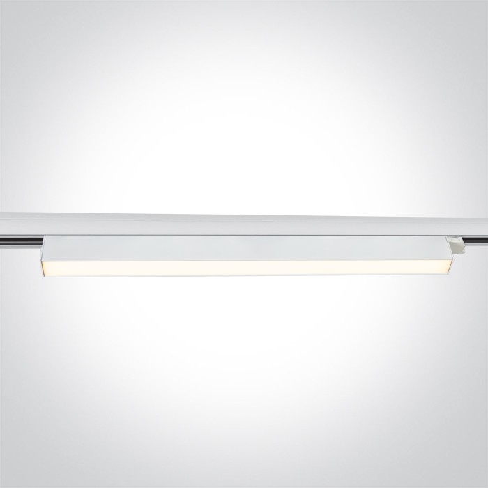 65028CT/W/V BLANC 48W CCTV LINEAR TRACK LIGHT 230V IP20