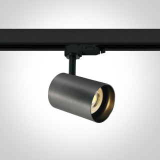 65105NT/MG GRIS MÉTAL GU10 10W TRACK SPOT DARK LIGHT