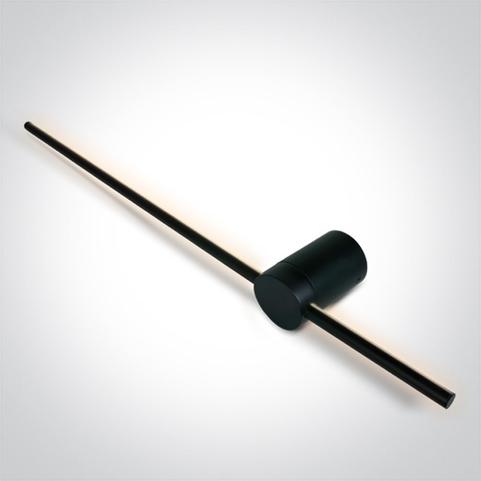65148B/B/W NOIR 15W APPLIQUE MURALE WW IP20 230V