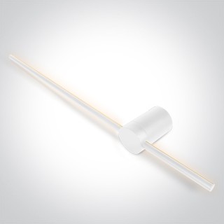 65148B/W/W BLANC 15W APPLIQUE MURALE WW IP20 230V