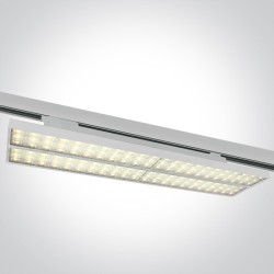 LINEAIRE LUMINEUX SUR RAIL 230Vac BLANC LED SMD 50W WW ADJUSTABLE