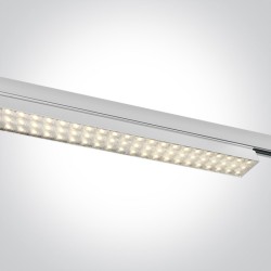 LINEAIRE LUMINEUX SUR RAIL 230Vac BLANC LED SMD 60W CCT ADJUSTABLE