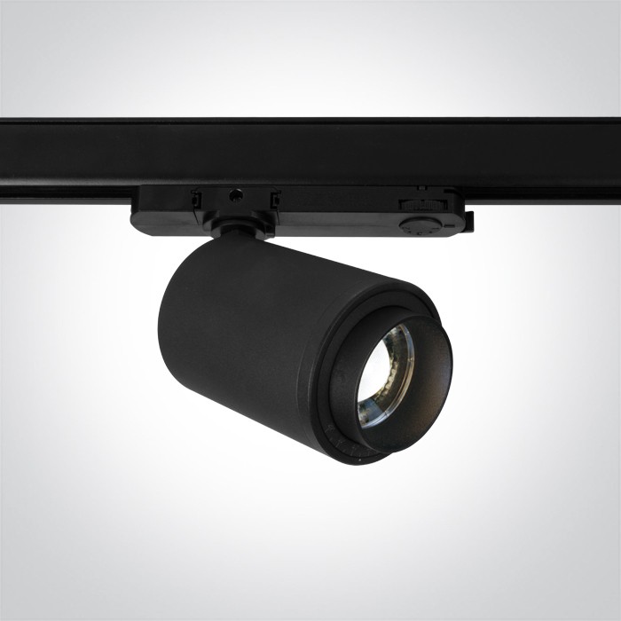 65650BT/B/W BLACK COB 20W WW TRACK SPOT 20-60deg ADJUSTABLE BEAM 230V