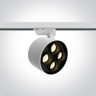 65656CT/W/W BLANC 24W TRACK SPOT WW IP20 230V DARK LIGHT