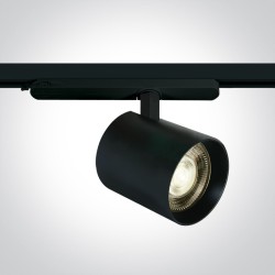 PROJECTEUR SUR RAIL 230Vac NOIR 20W/25W/30W/35W WW 38°