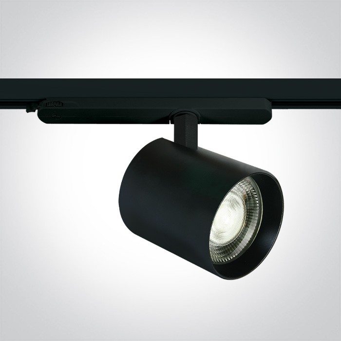 65660BTT/B/C BLACK TRACKSPOT 35W CW 230V TRIAC DIMMABLE