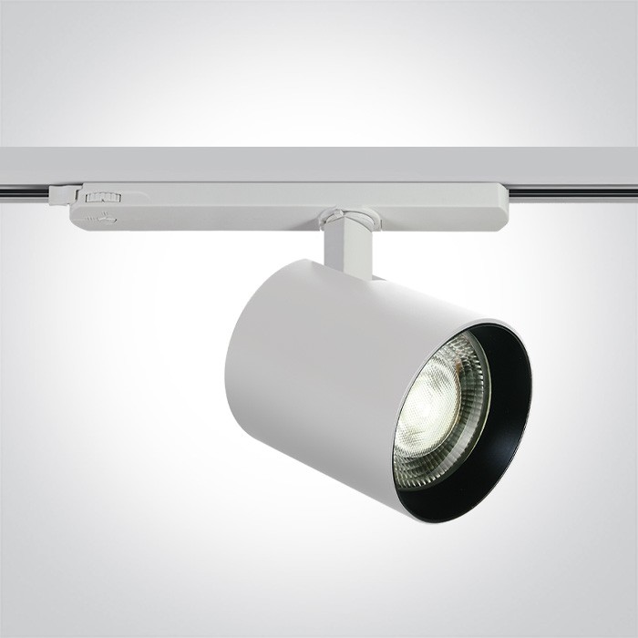 65660BTT/W/C WHITE TRACKSPOT 35W CW 230V TRIAC DIMMABLE