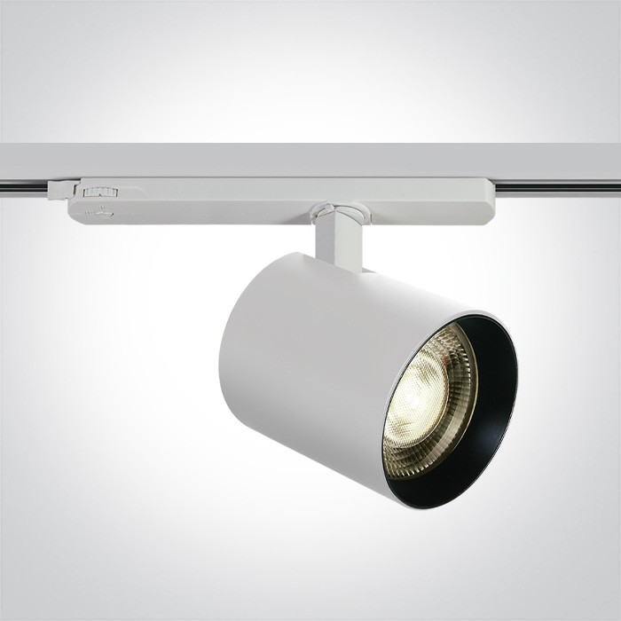 65660BTT/W/W BLANC TRACKSPOT 35W WW 230V TRIAC DIMMABLE