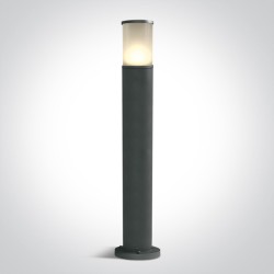BORNE DE JARDIN ANTHRACITE H.75cm DOUILLE E27 max. 20w IP54