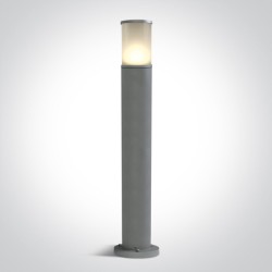 BORNE DE JARDIN GRISE H.75cm DOUILLE E27 max. 20w IP54