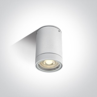 67130C/W BLANC CYLINDRE GU10 10w IP54