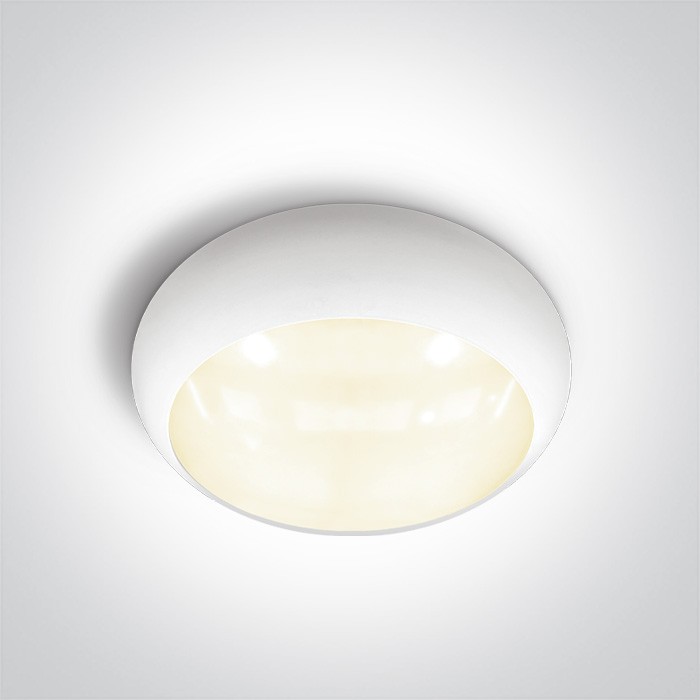 67218/W/V BLANC PLAFO 15W CCTV IP65 230V