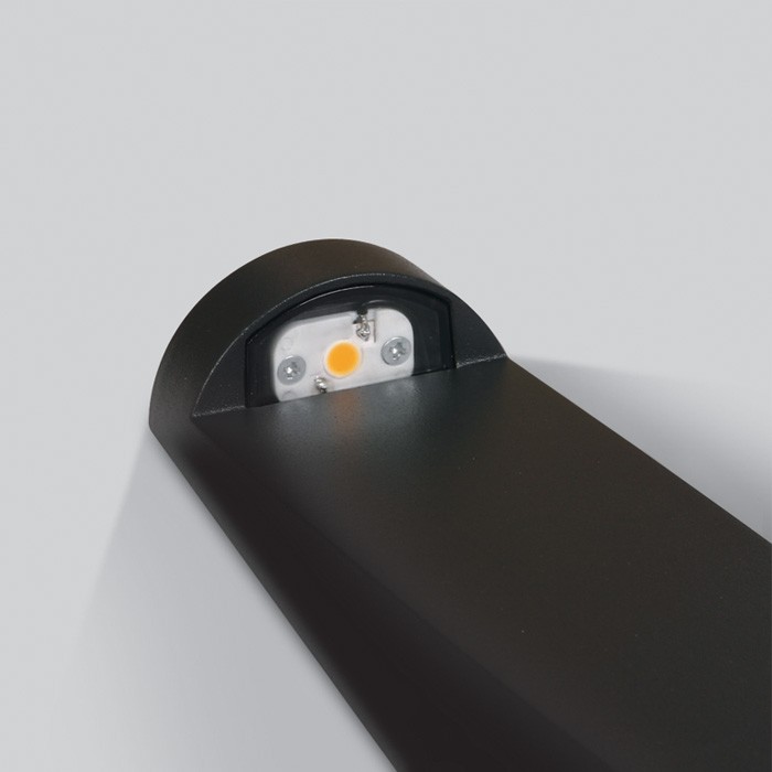 67358/AN/W ANTHRACITE BOLLARD 40cm 7W WW IP65 100-240V