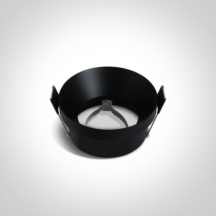 10105H/B NOIR GU10 10W FONCÉ CLAIR