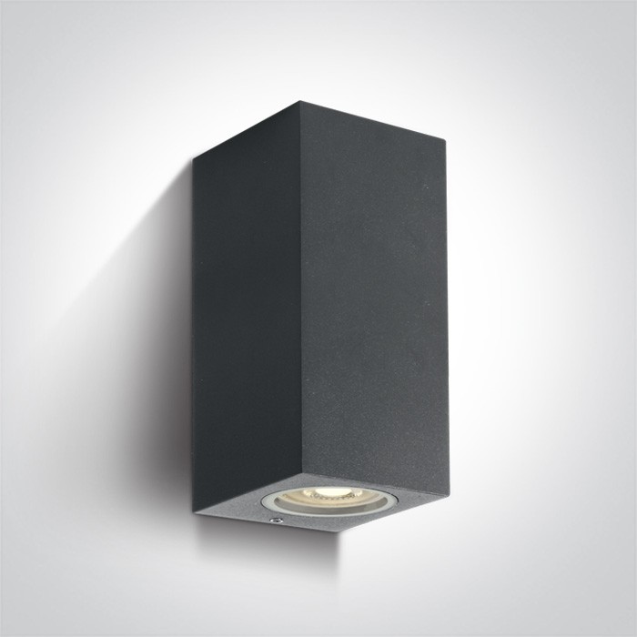 67426A/AN ANTHRACITE Applique murale GU10 2x10W IP65