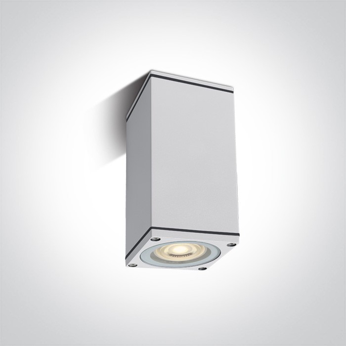 67426D/W PLAFOND BLANC GU10 10W IP54 100-240V