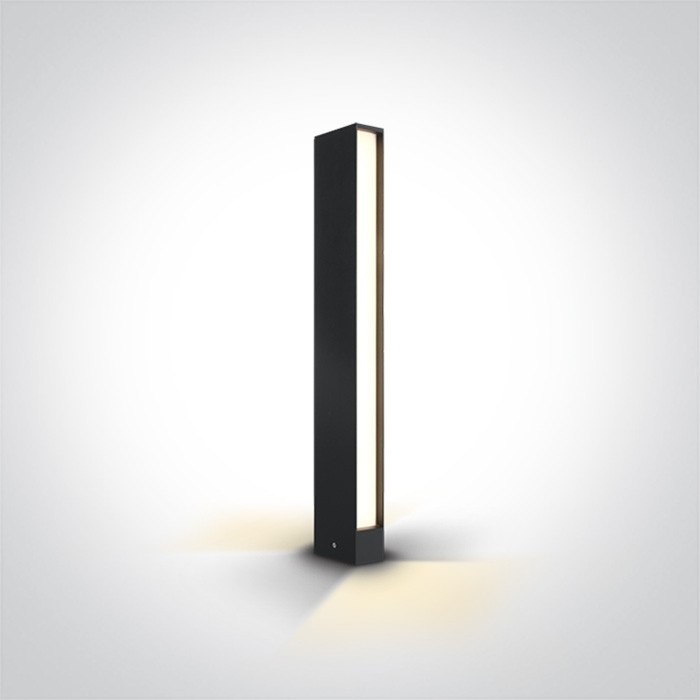 67460B/AN/W ANTHRACITE BOLLARD 60cm 2x6W WW IP54 100-240V