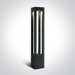 BORNE URBAINE ANTHRACITE H.90cm LED 22W CW IP65 230V