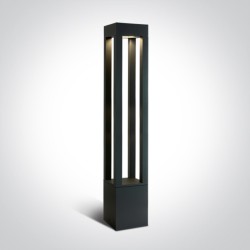 BORNE URBAINE ANTHRACITE H.90cm LED 22W WW IP65 230V