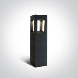 BORNE URBAINE ANTHRACITE H.60cm LED 22W WW IP65 230V