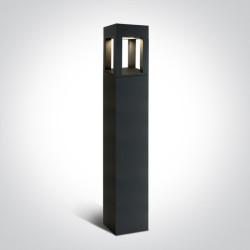BORNE URBAINE ANTHRACITE H.90cm LED 22W WW IP65 230V